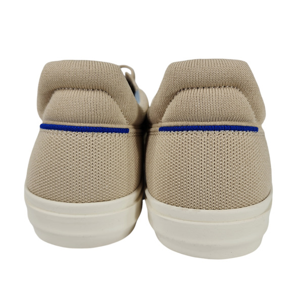 Rothys Sneakers Women 13.5 RS02 Wheat Beige Tan Lace Up Breathable Beach Neutral - Picture 6 of 12